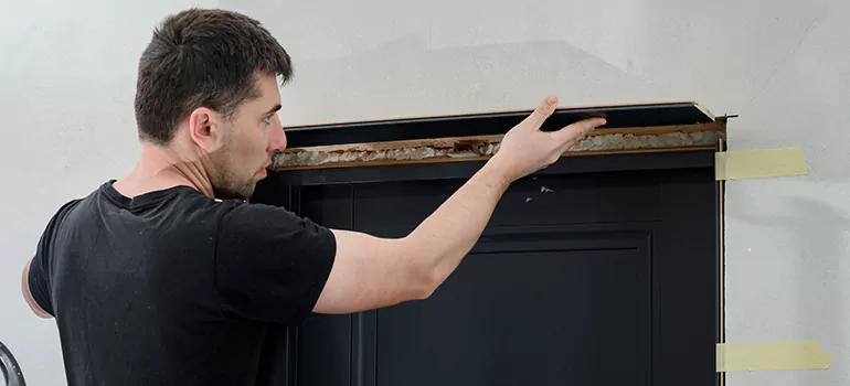 Wood Door Hole Repair in Deerfield Beach, FL